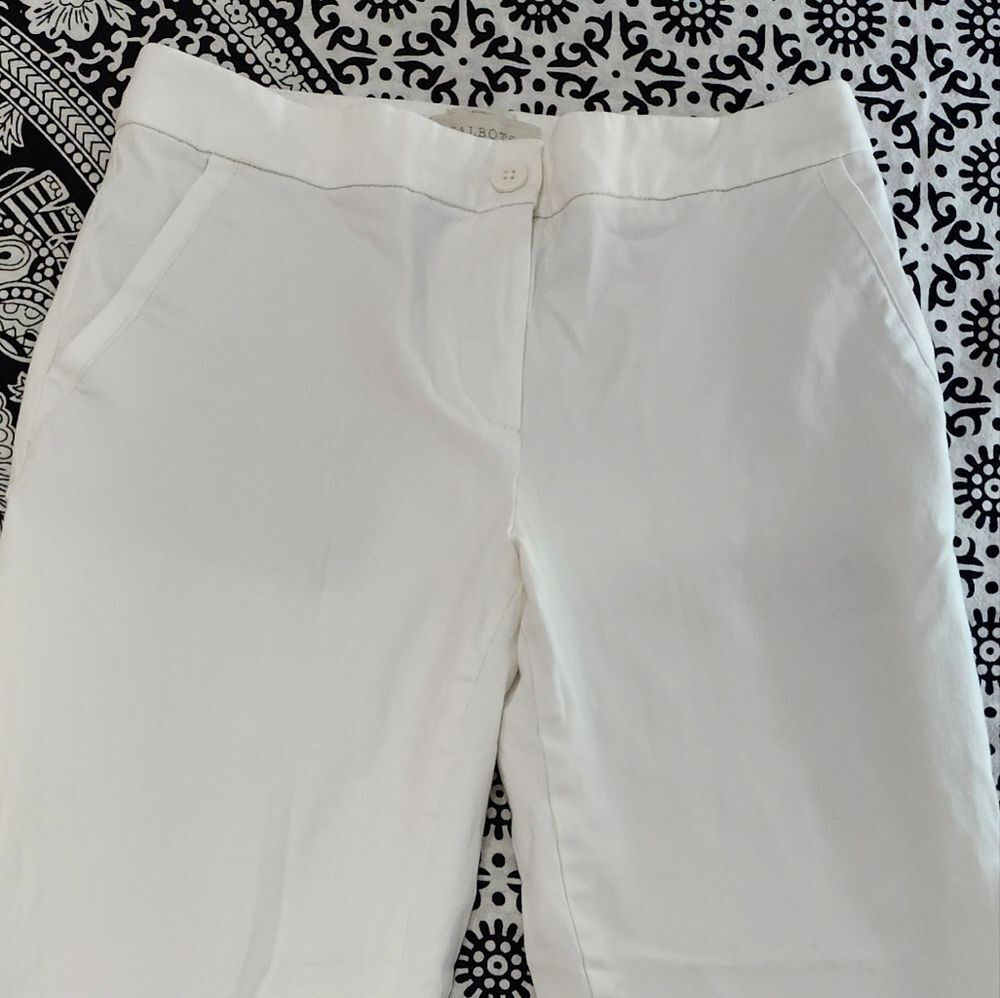 Talbots White Ankle & Cropped Jeans